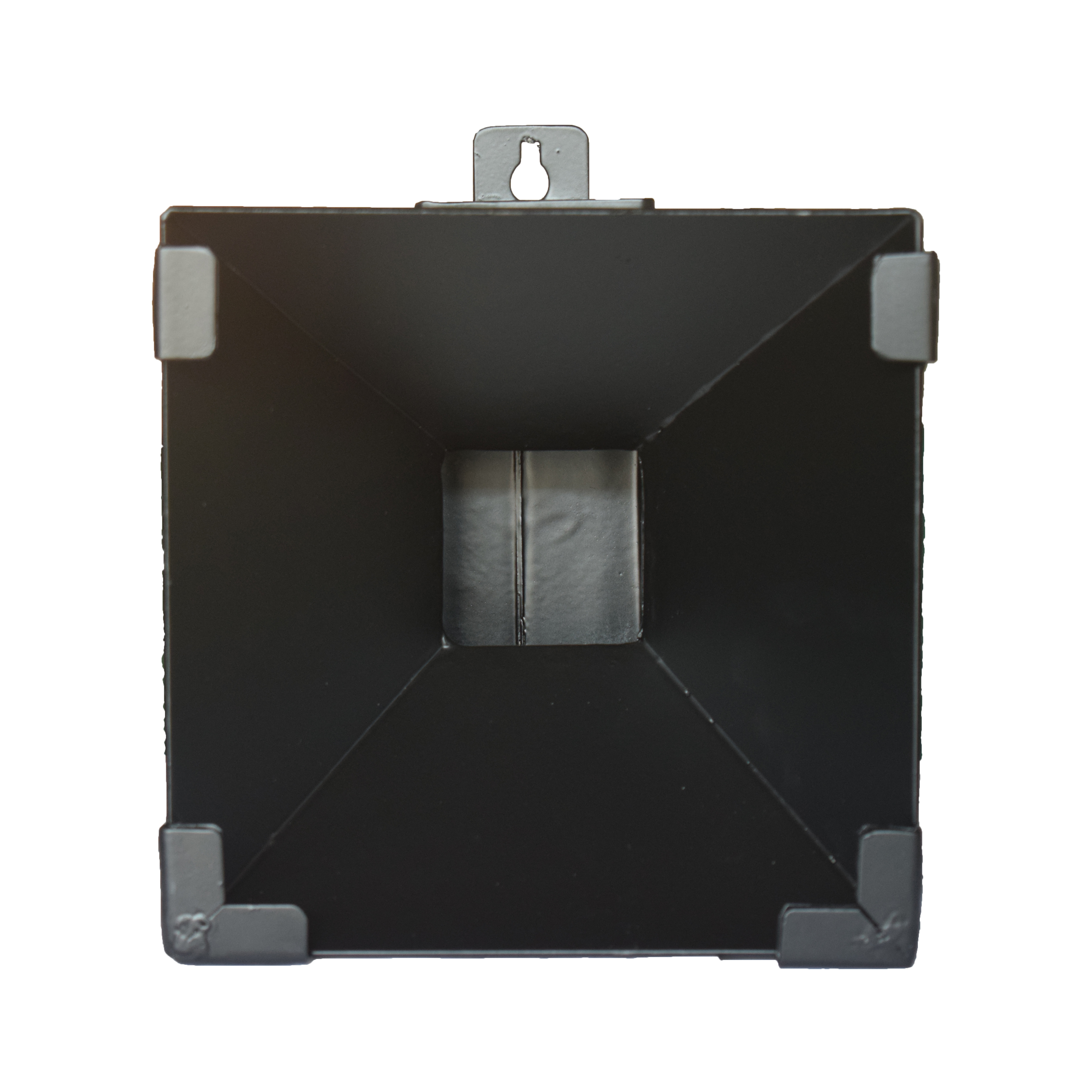 ISSF specs pellet catcher front