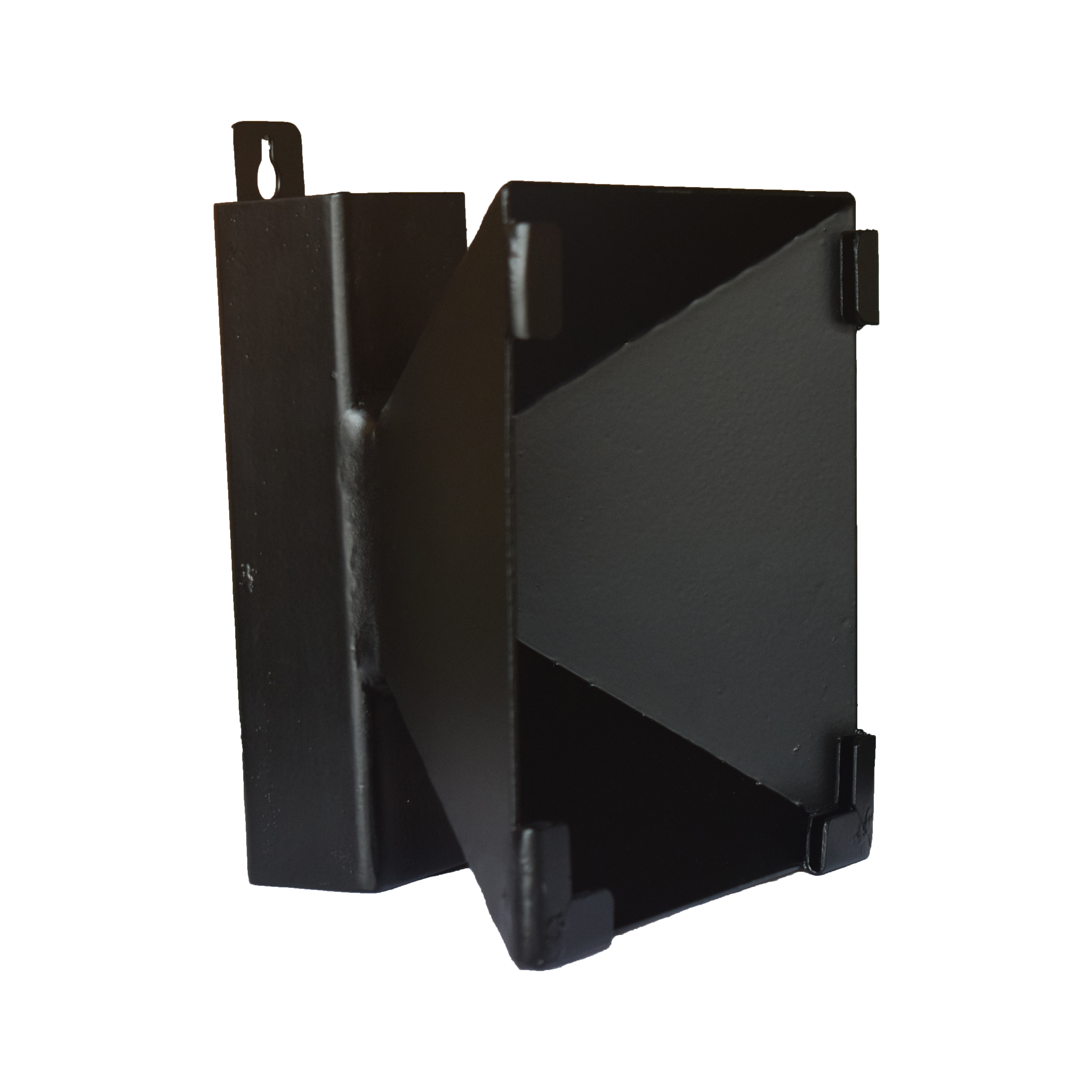 ISSF specs pellet catcher side view